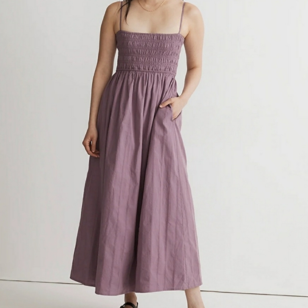 Madewell NWOT Theo Sleeveless Midi Dress Sz XL